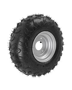 Dekk og felg slangeløst 145/70-6 145x70-6 Atv, gokart og flishugger