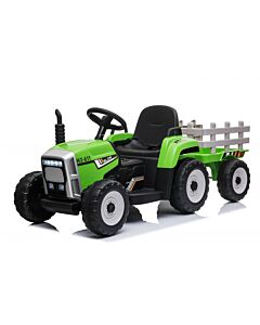 Elektrisk traktor for barn gummihjul 12v fjärnkontroll