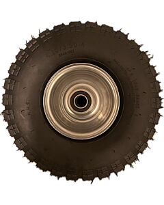Komplett dekk og felg for vedkløyver 7t 4.10/3.50-4