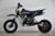 110 CC halv automat motocross med elstart och döskalle design