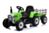 Elektrisk traktor for barn gummihjul 12v fjärnkontroll