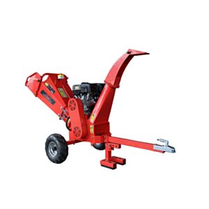 Flismaskin, Gardentec GL-1700, 17,5 hk med elstart och batteri